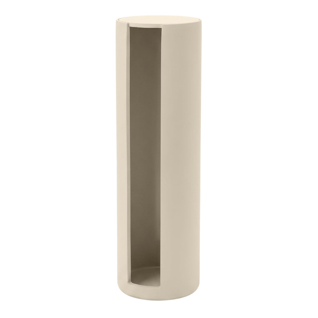 DESIGNSTUFF ARC Toilet Paper Storage Holder, Sand