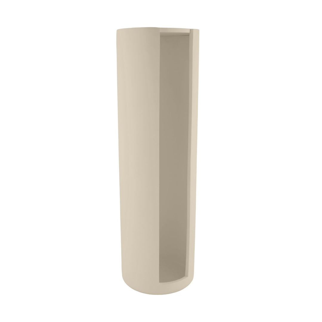 DESIGNSTUFF ARC Toilet Paper Storage Holder, Sand