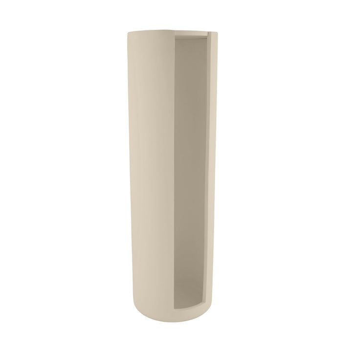 DESIGNSTUFF ARC Toilet Paper Storage Holder, Sand