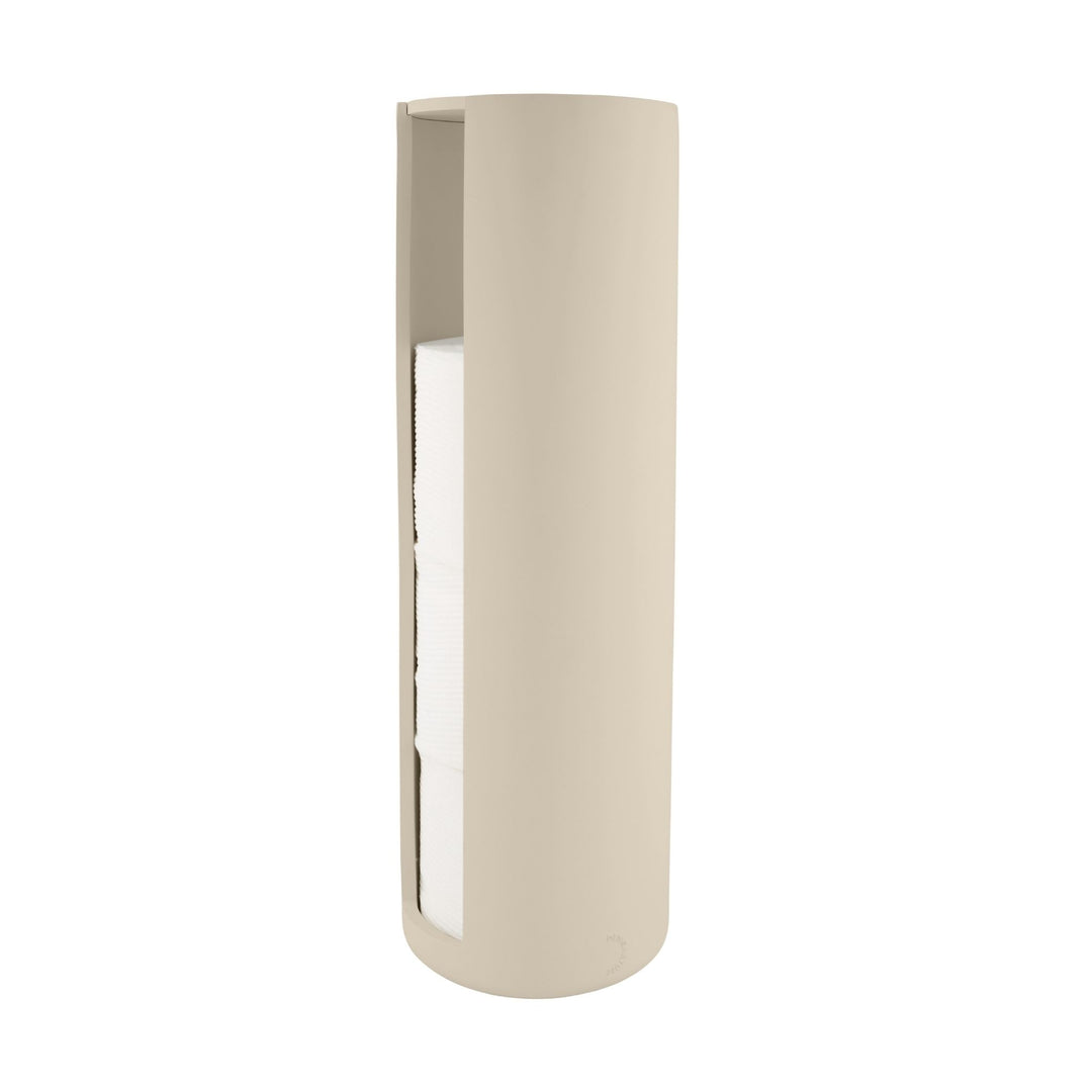 DESIGNSTUFF ARC Toilet Paper Storage Holder, Sand