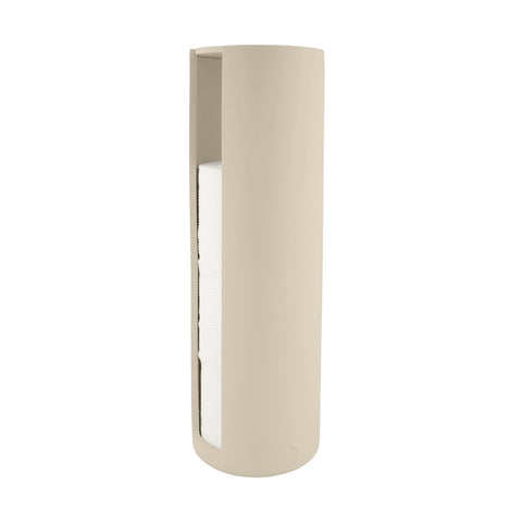 DESIGNSTUFF ARC Toilet Paper Storage Holder, Sand