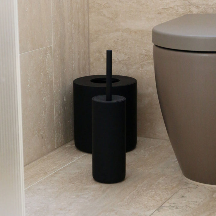 DESIGNSTUFF ARC Toilet Brush, Black