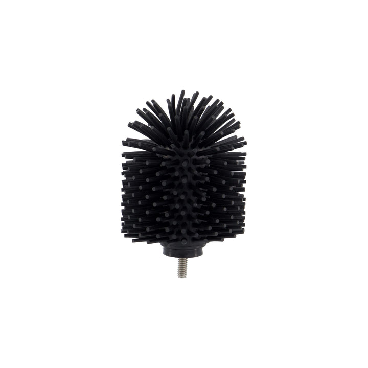 DESIGNSTUFF ARC Toilet Brush Head Silicone, Black