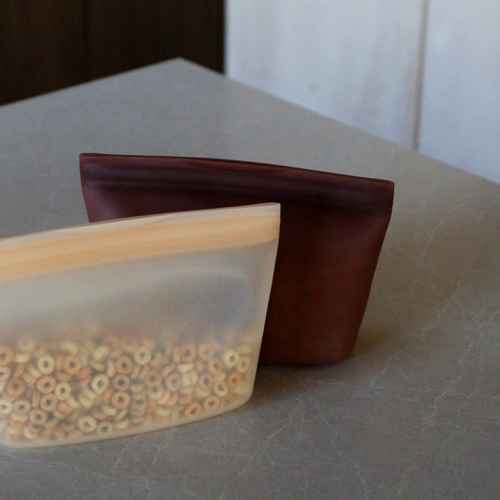 ENKEL STUDIO Keep Pouch, Silicone, Large, Caramel