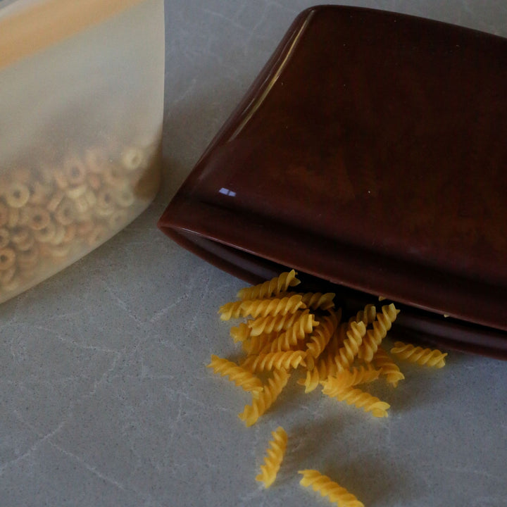 ENKEL STUDIO Keep Pouch, Silicone, Large, Caramel