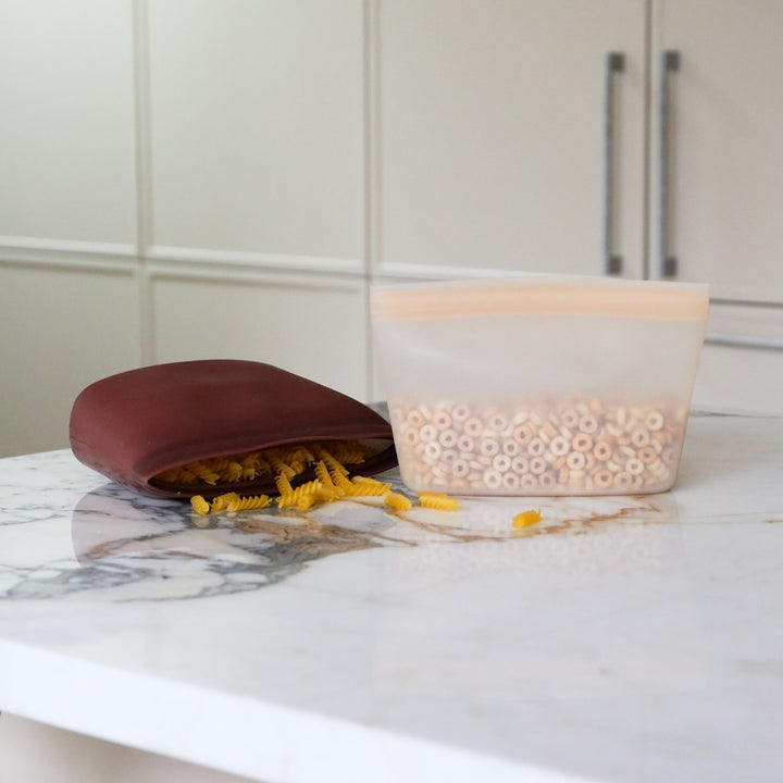 ENKEL STUDIO Keep Pouch, Silicone, Large, Caramel