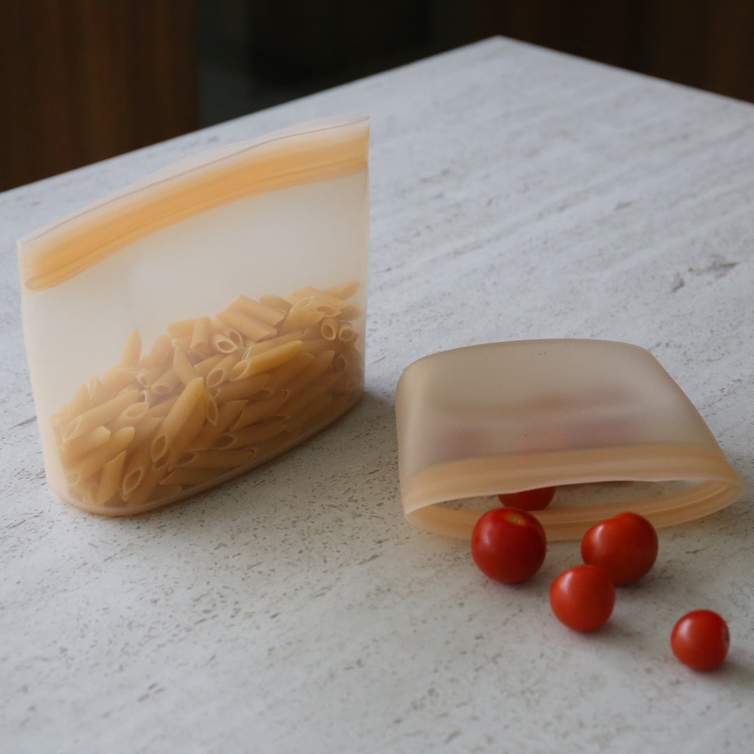 ENKEL STUDIO Keep Pouch, Silicone, Compact, Caramel