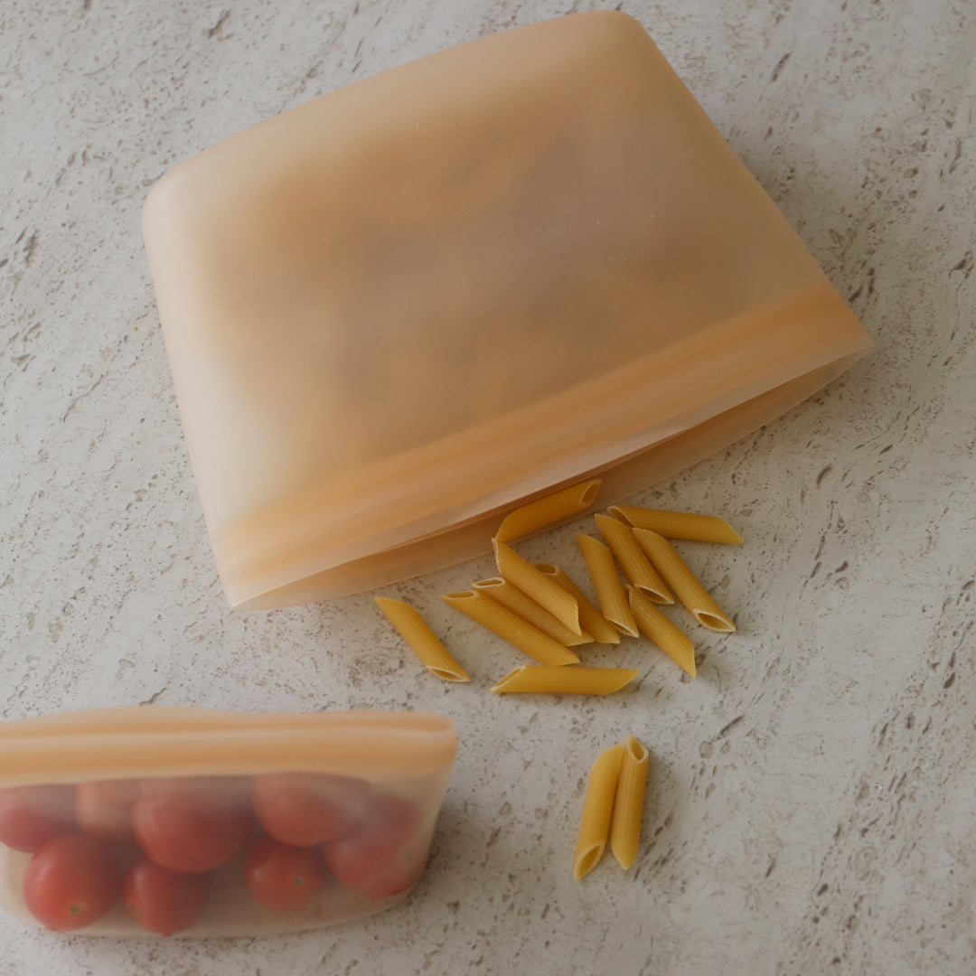 ENKEL STUDIO Keep Pouch, Silicone, Large, Caramel