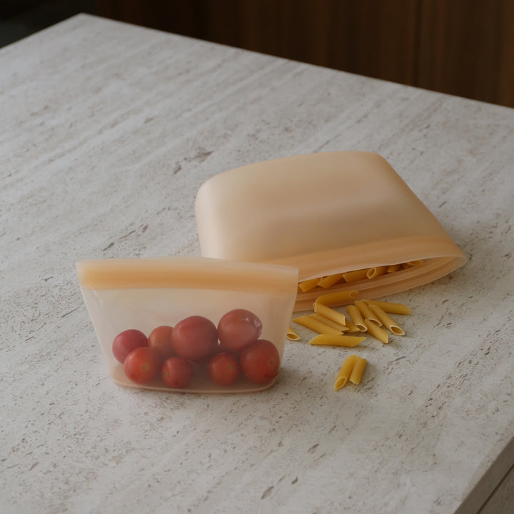 ENKEL STUDIO Keep Pouch, Silicone, Large, Caramel