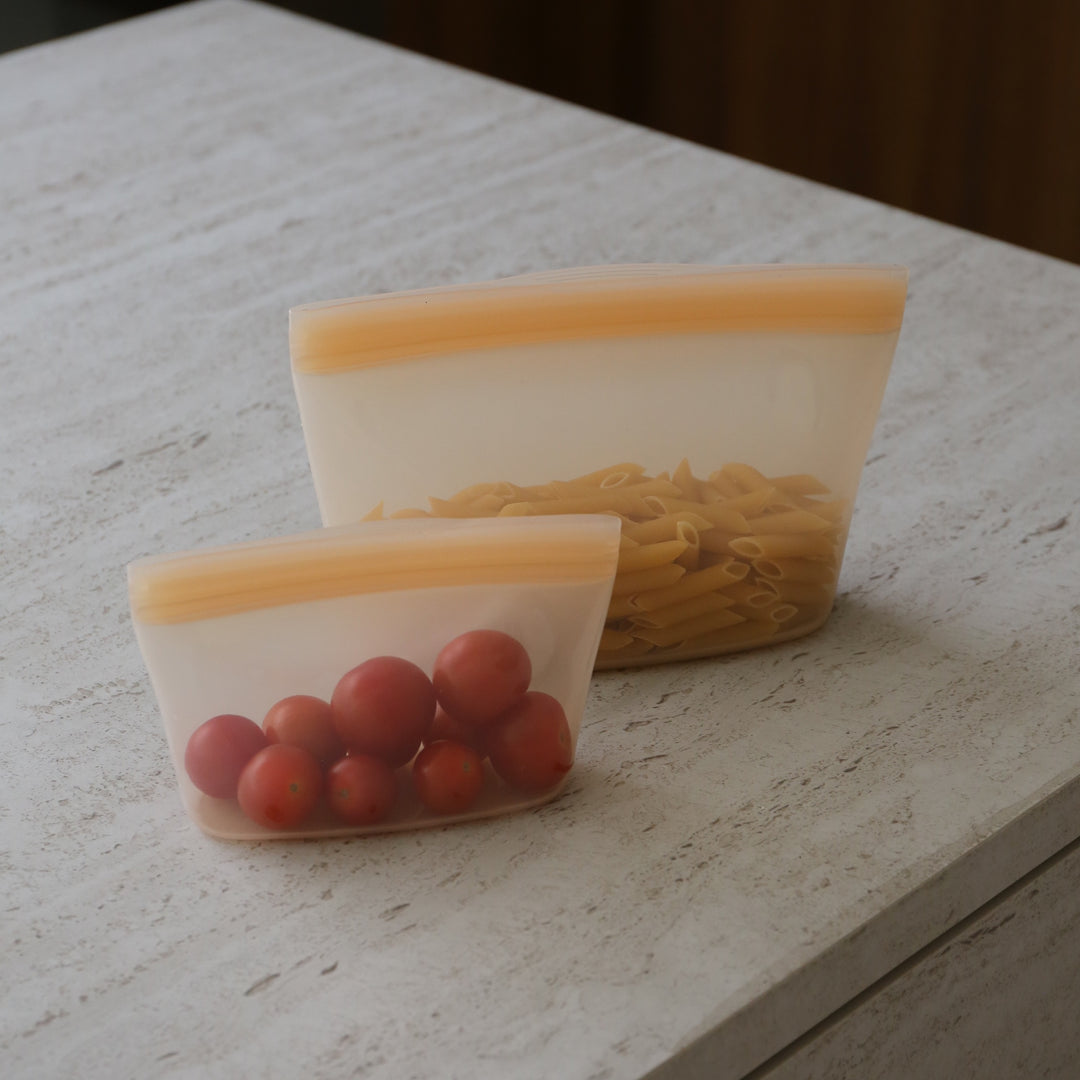 ENKEL STUDIO Keep Pouch, Silicone, Compact, Caramel