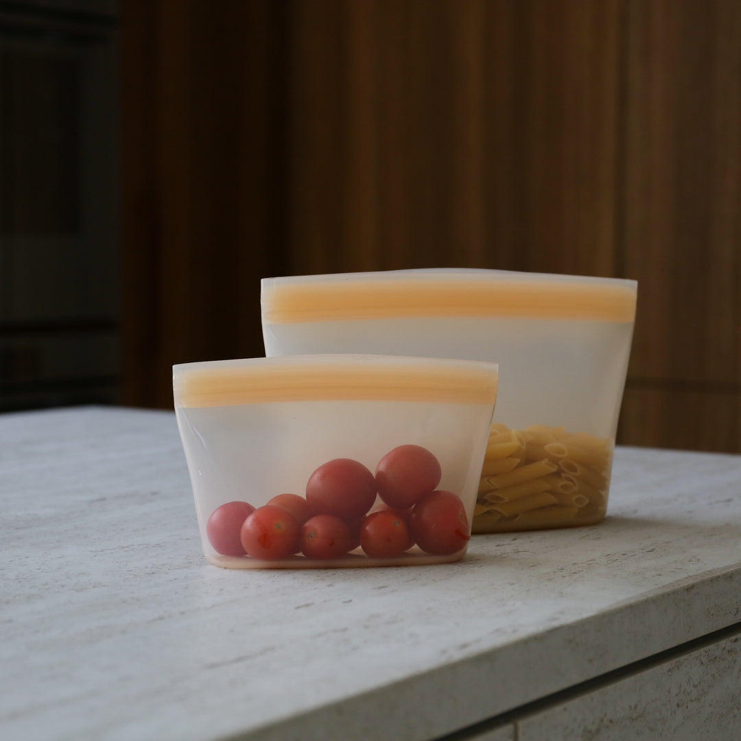 ENKEL STUDIO Keep Pouch, Silicone, Large, Caramel