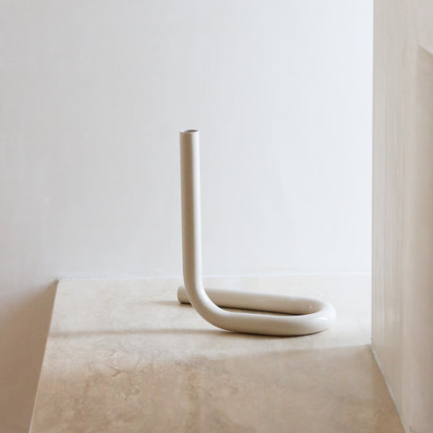 DESIGNSTUFF VIAH Candle Holder, Sand