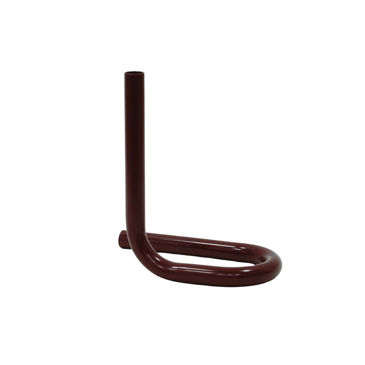 DESIGNSTUFF VIAH Candle Holder, Burgundy