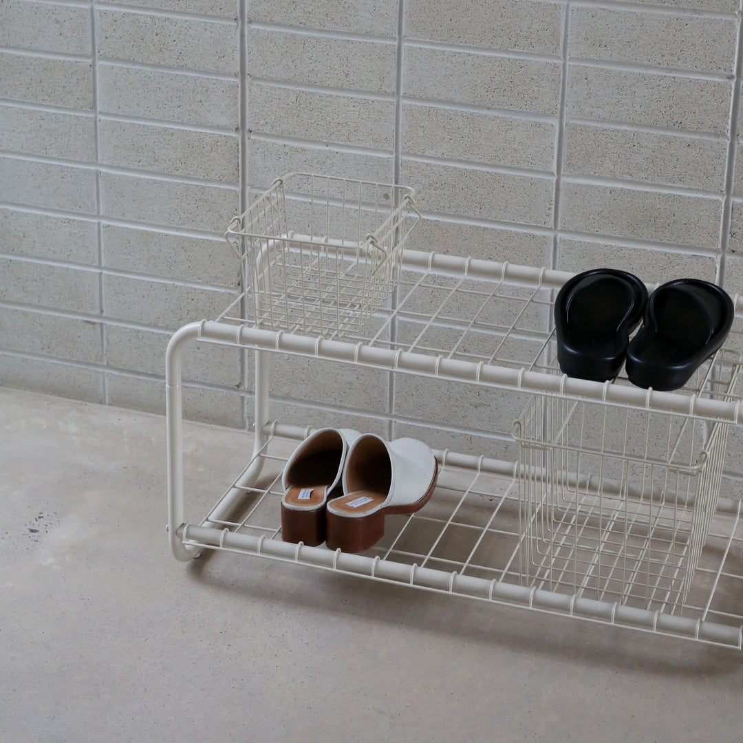 DESIGNSTUFF FORMA Metal Basket S, Sand