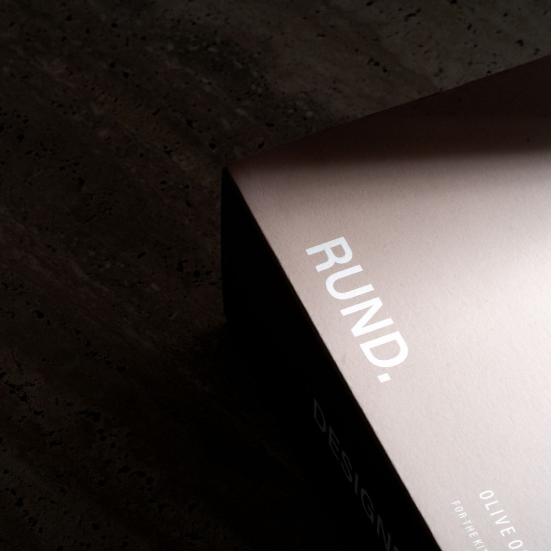 DESIGNSTUFF RUND Oil & Vinegar Bottle Gift Set, 700 ml, Fern