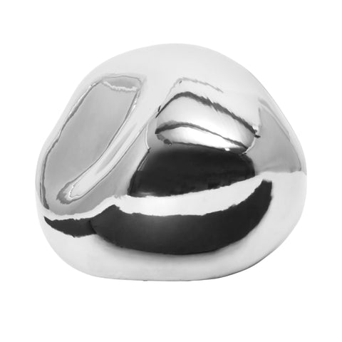 FERM LIVING Bellure Piece, Round, Silver