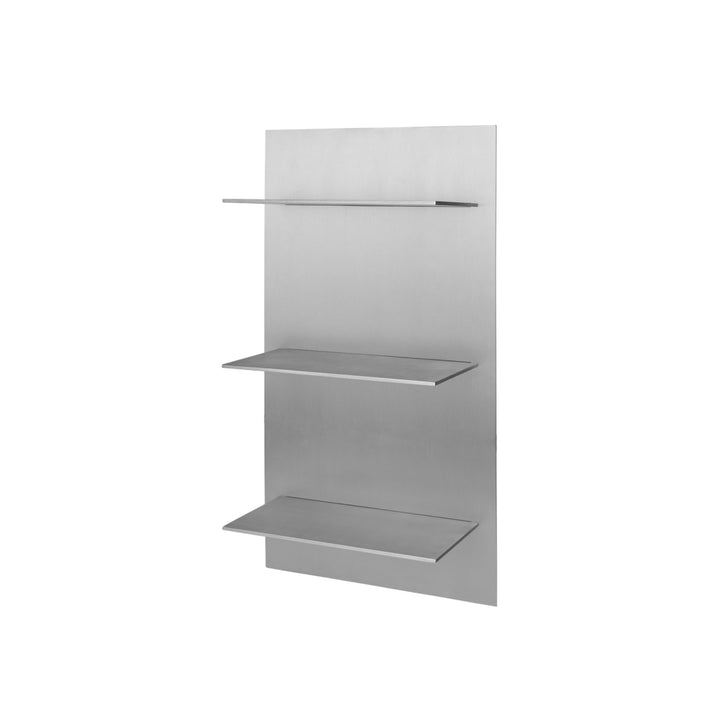 FERM LIVING Lager Wall Shelf, Triple Small, Aluminium