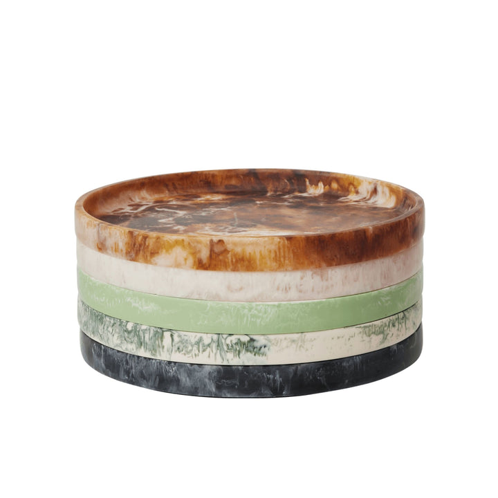 FERM LIVING Mist Tray, D30cm, Emerald Off-White