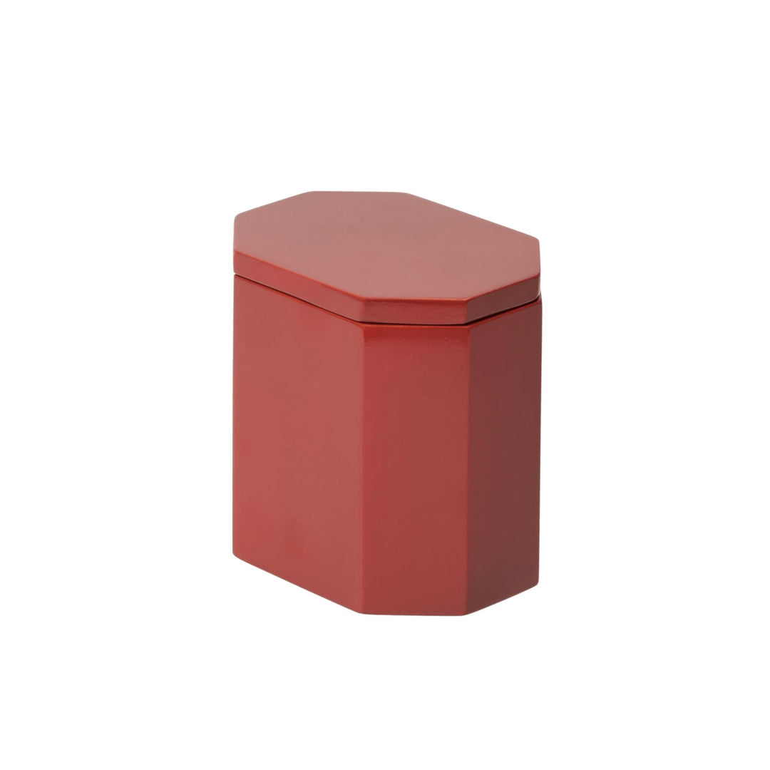 FERM LIVING Nova Storage Box, 10x7.5cm, Picante Red