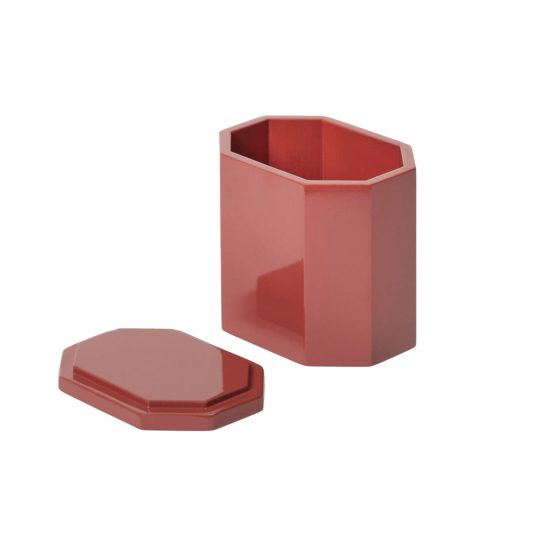 FERM LIVING Nova Storage Box, 10x7.5cm, Picante Red