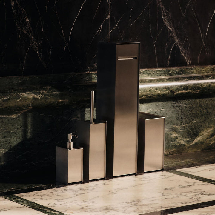 FERM LIVING Sama Bin, Brushed Stainless Steel