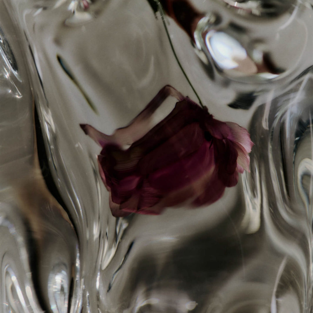 FERM LIVING Virelle Vase, H24cm Clear