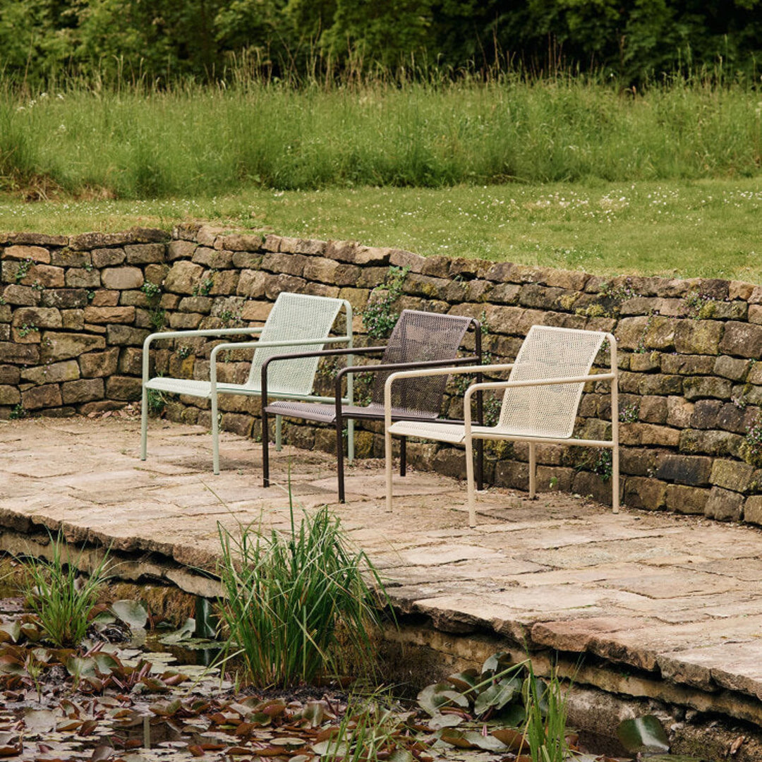 PRE-ORDER │ FERM LIVING Dapple Lounge Chair w/ Arms, Dark Chocolate