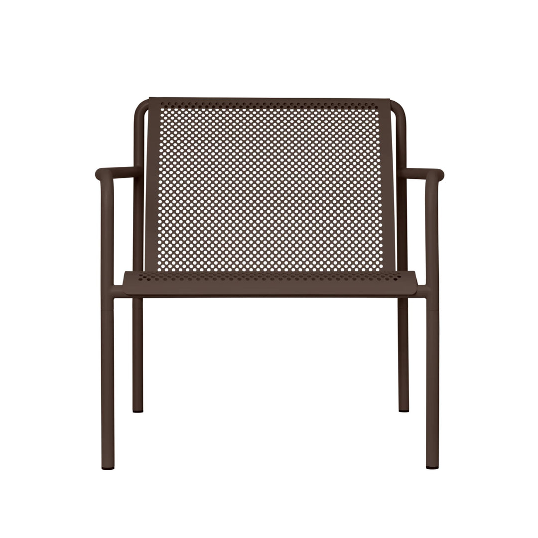 PRE-ORDER │ FERM LIVING Dapple Lounge Chair w/ Arms, Dark Chocolate