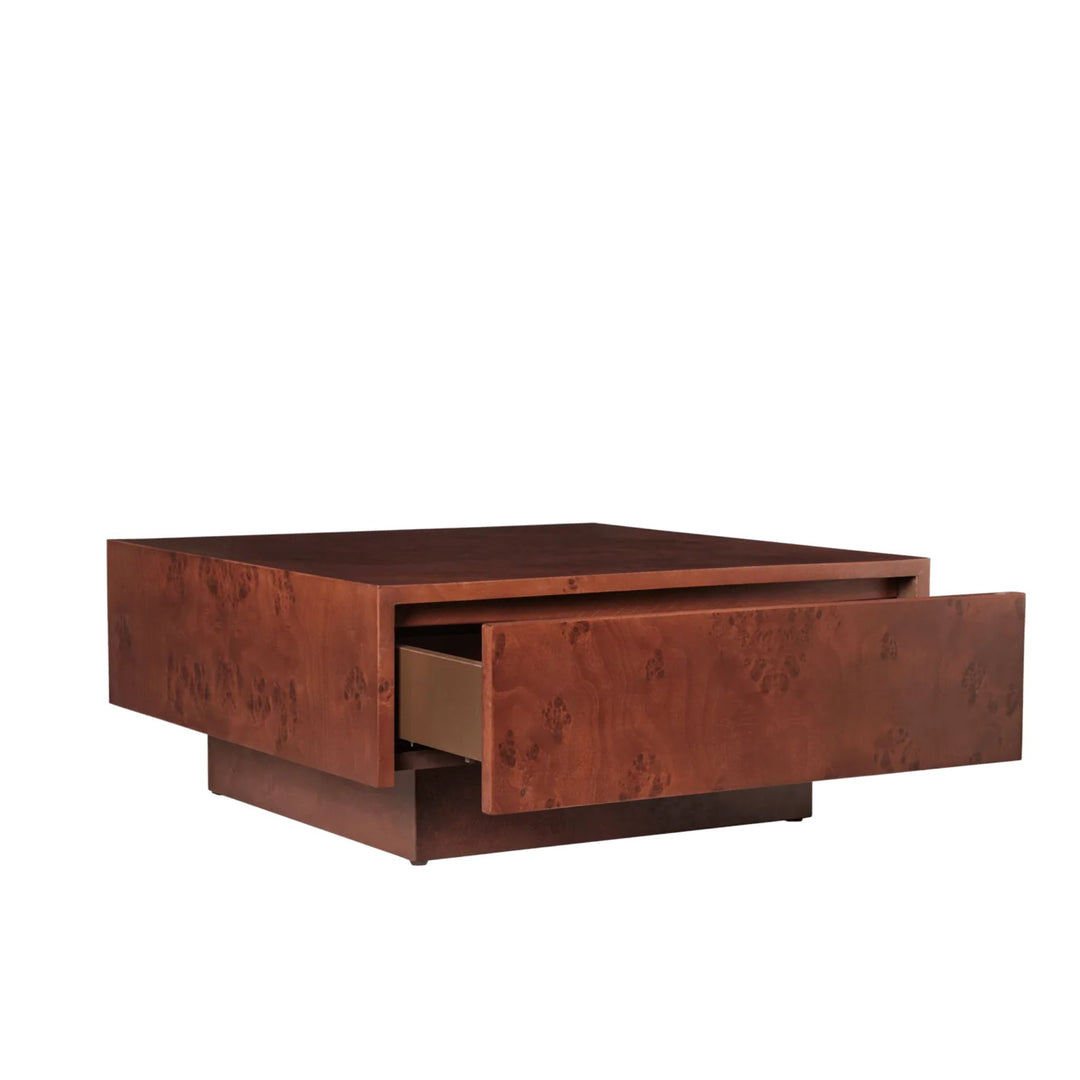 PRE-ORDER │ FERM LIVING Burl Storage Coffee Table, Dark Stained
