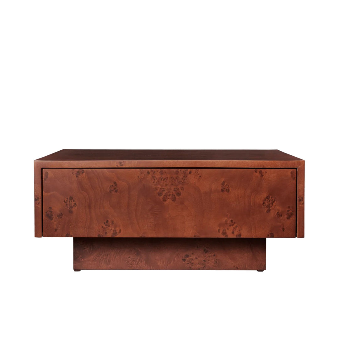 PRE-ORDER │ FERM LIVING Burl Storage Coffee Table, Dark Stained