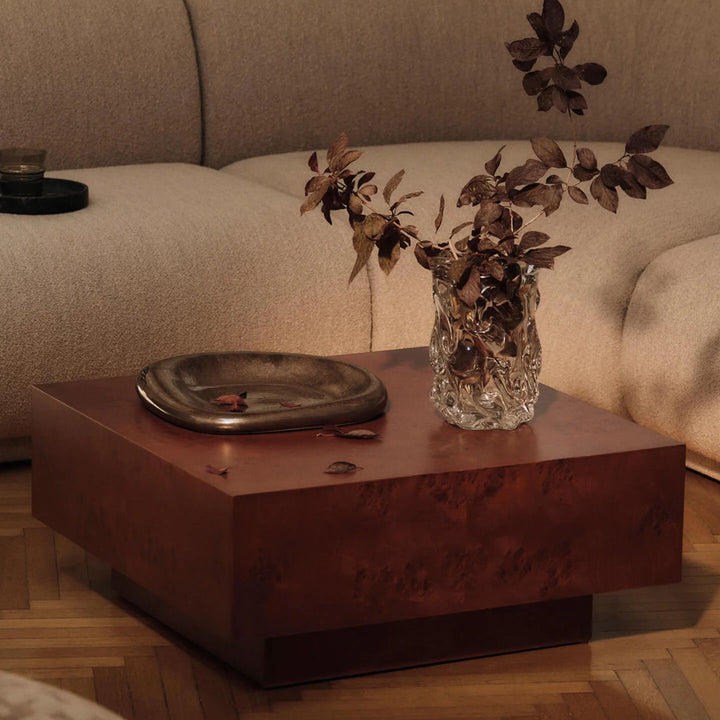 PRE-ORDER │ FERM LIVING Burl Storage Coffee Table, Dark Stained