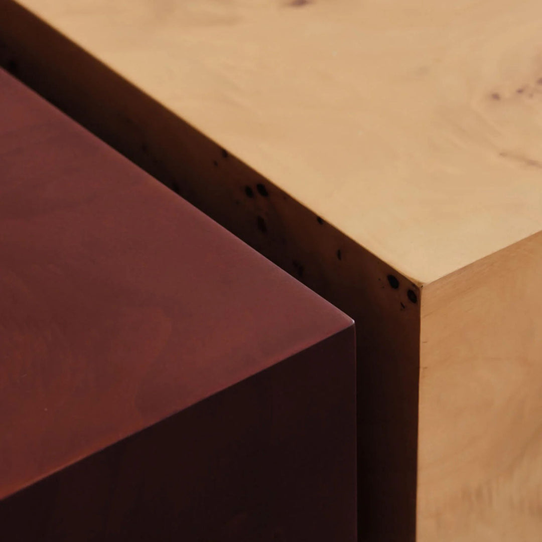 PRE-ORDER │ FERM LIVING Burl Storage Coffee Table, Dark Stained