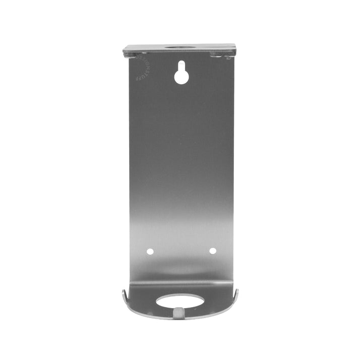DESIGNSTUFF Lockable Soap Dispenser Holder, Single 500ml, Brushed Steel