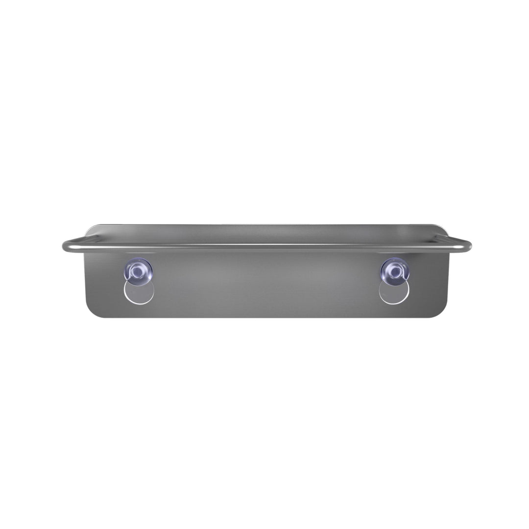 DESIGNSTUFF DRIP Dish Cloth Holder, Brushed Steel