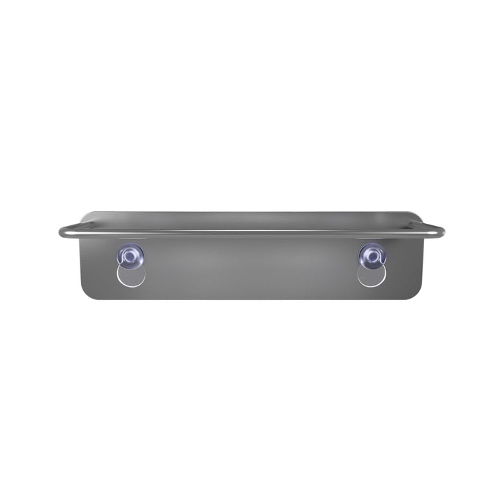 DESIGNSTUFF DRIP Dish Cloth Holder, Brushed Steel