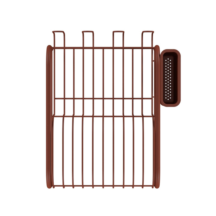 PRE-ORDER │ DESIGNSTUFF DRIP Curve Dish Rack, Brick