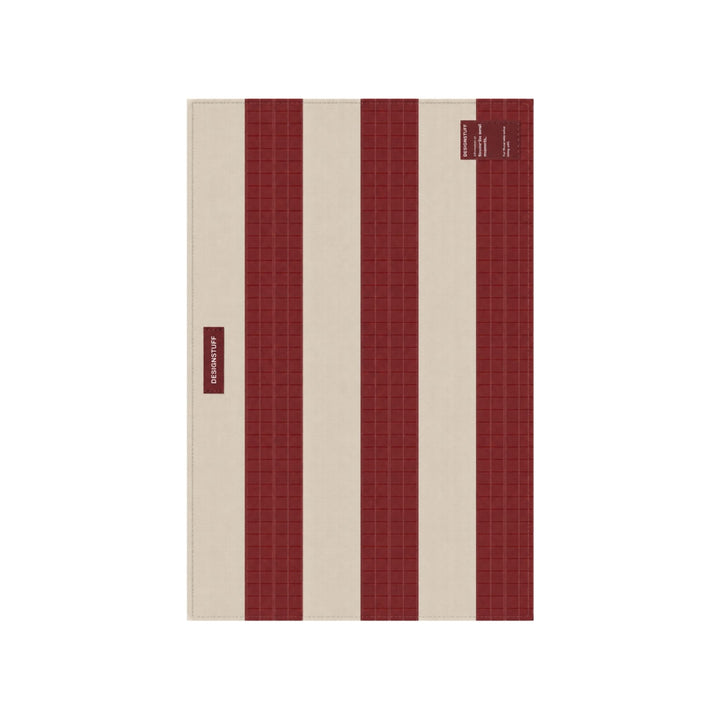 PRE-ORDER │ DESIGNSTUFF ETTA Muslin Tea Towel Block, Brick/Sand