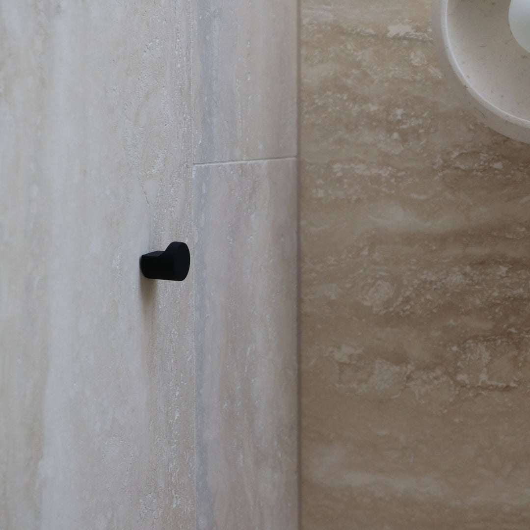 DESIGNSTUFF ARC Hook/Knob 34mm, Black