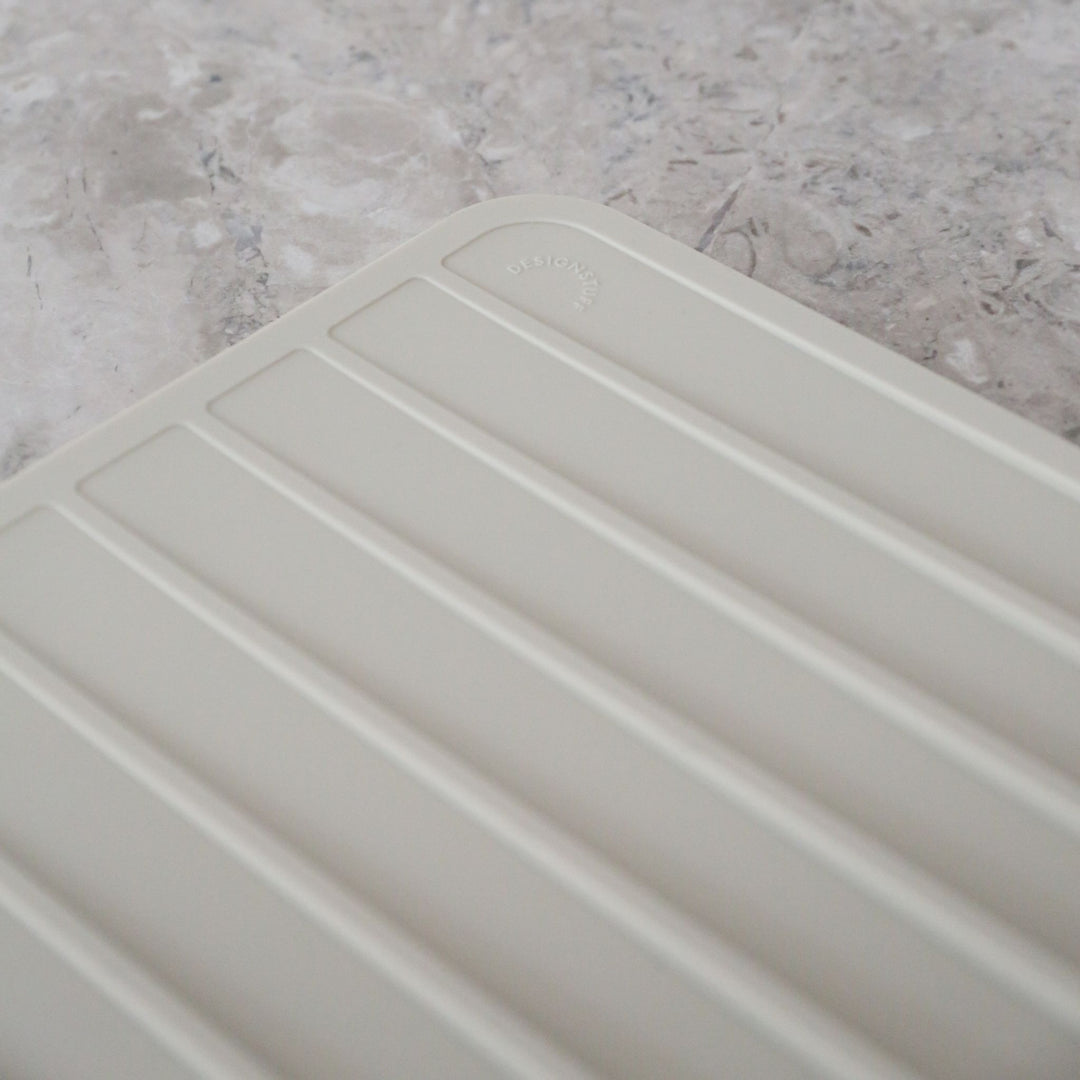 DESIGNSTUFF DRIP Sink Mat, Sand