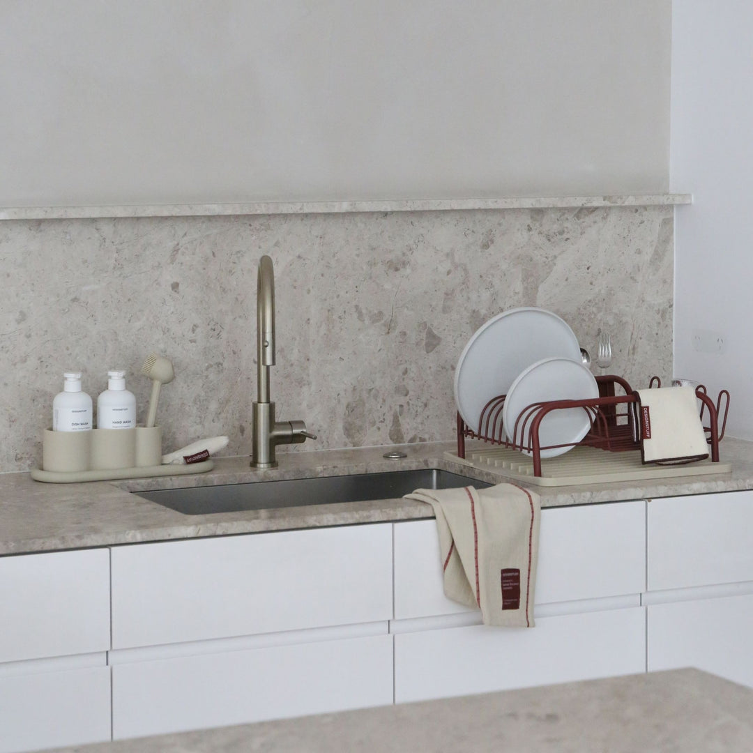 DESIGNSTUFF DRIP Sink Mat, Sand