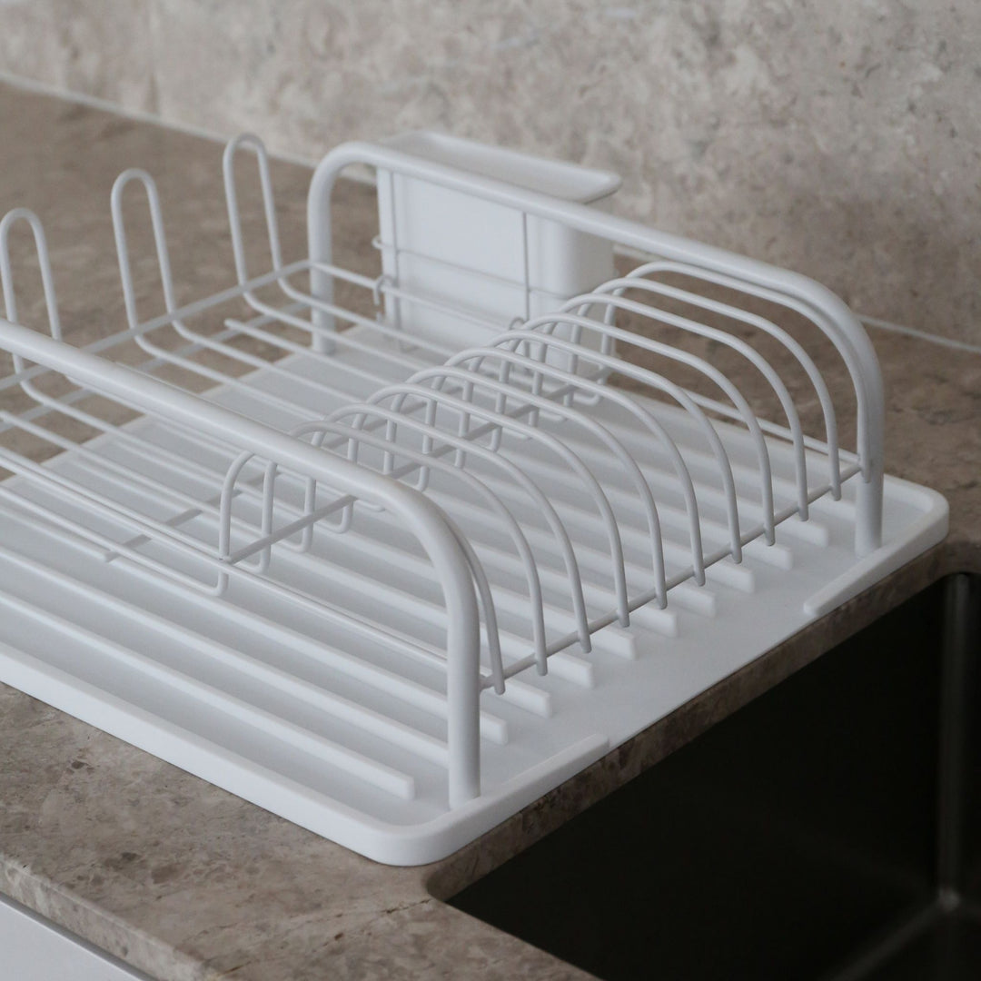 DESIGNSTUFF DRIP Sink Mat, White