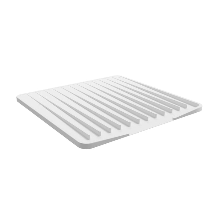 DESIGNSTUFF DRIP Sink Mat, White