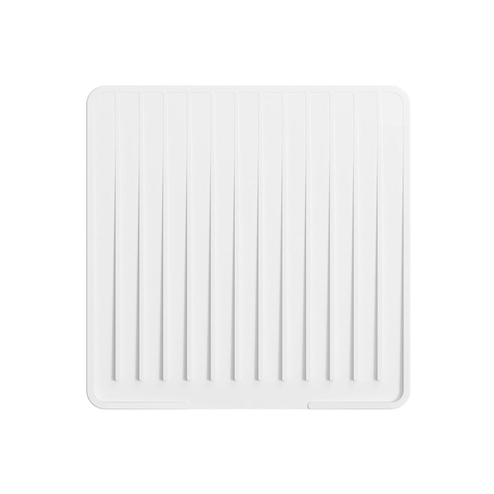 DESIGNSTUFF DRIP Sink Mat, White