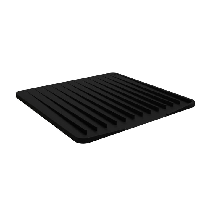 DESIGNSTUFF DRIP Sink Mat, Black