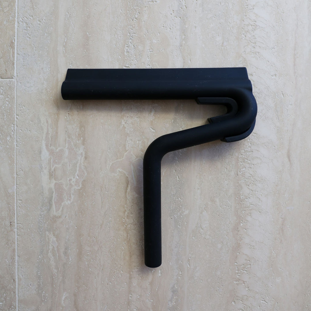 DESIGNSTUFF CURV Shower Wiper, Black