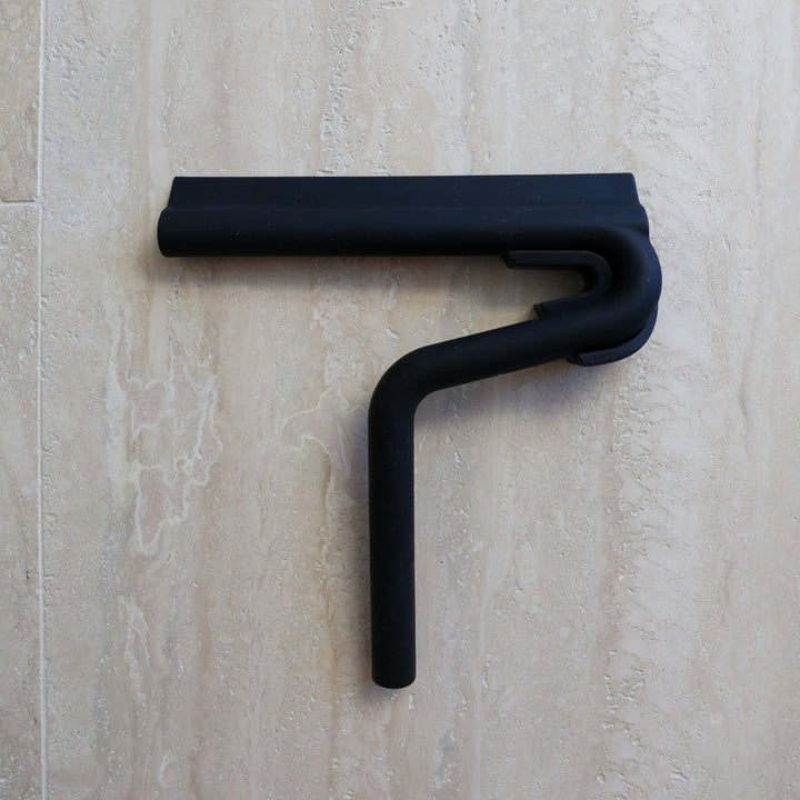 DESIGNSTUFF CURV Shower Wiper, Black