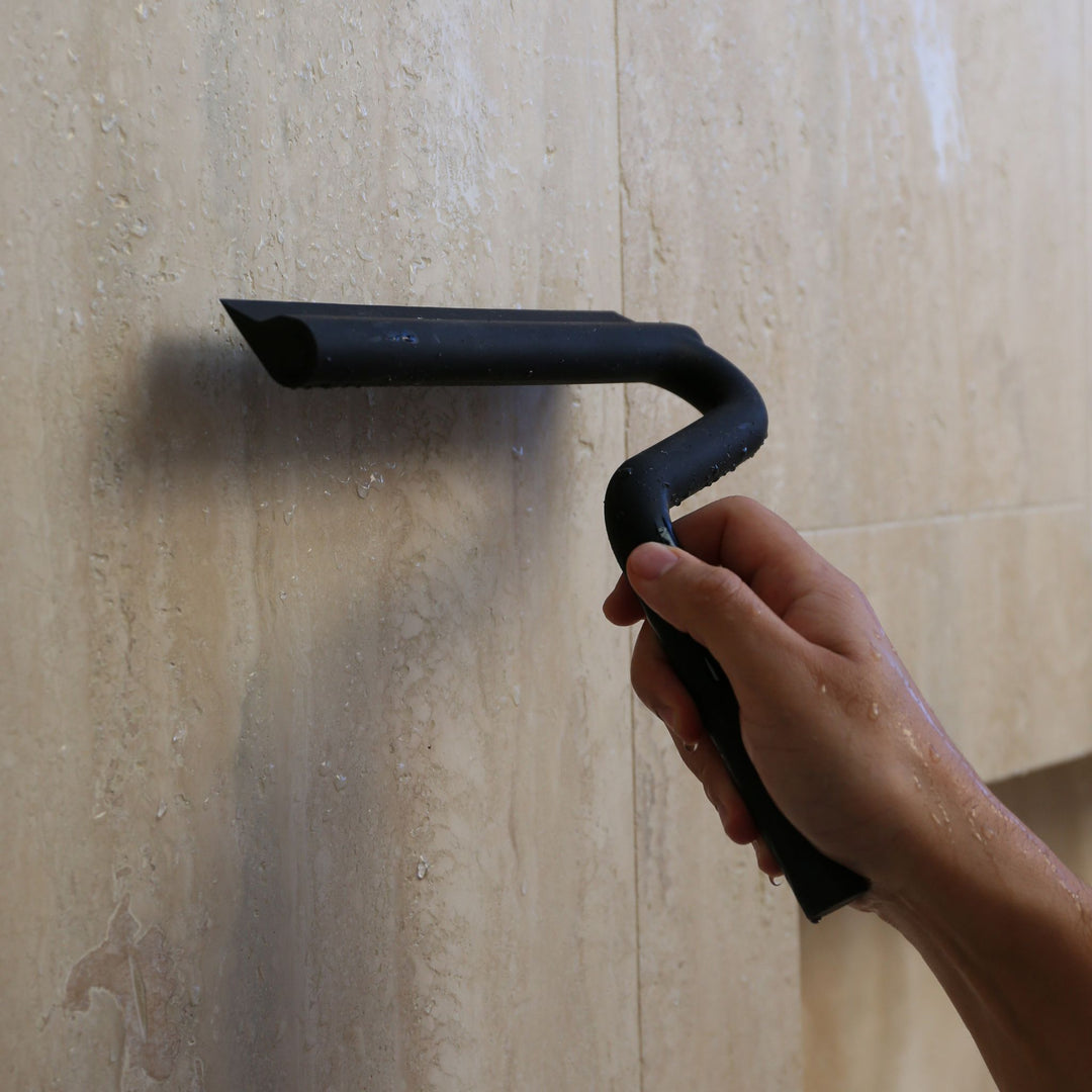 DESIGNSTUFF CURV Shower Wiper, Black