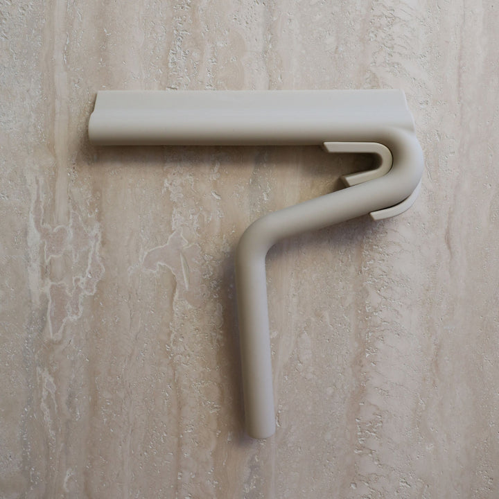 DESIGNSTUFF CURV Shower Wiper, Sand