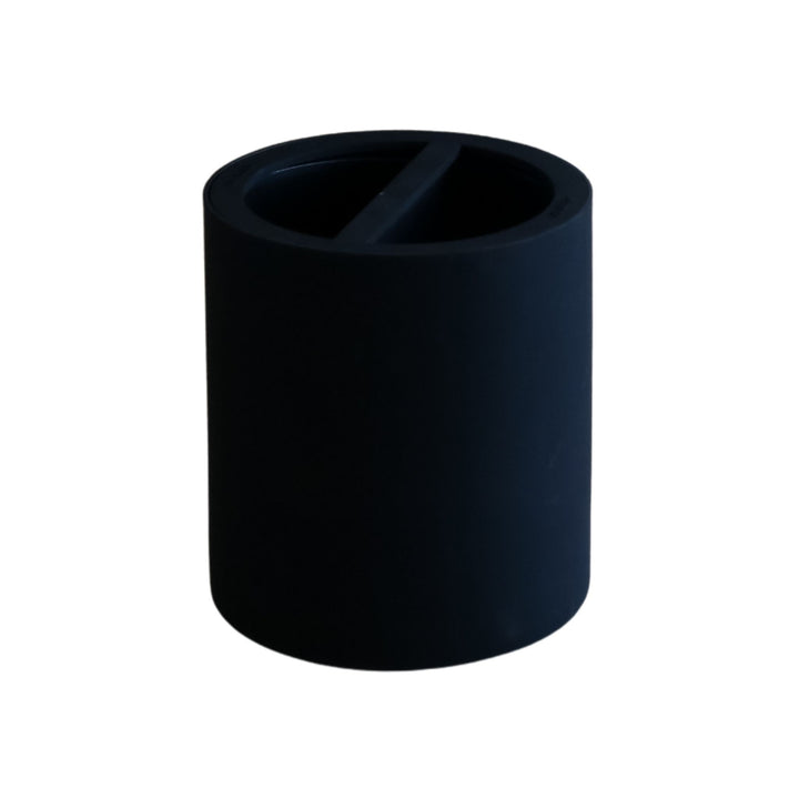 DESIGNSTUFF ARC Dual Bin, Recycle/Rubbish, Black