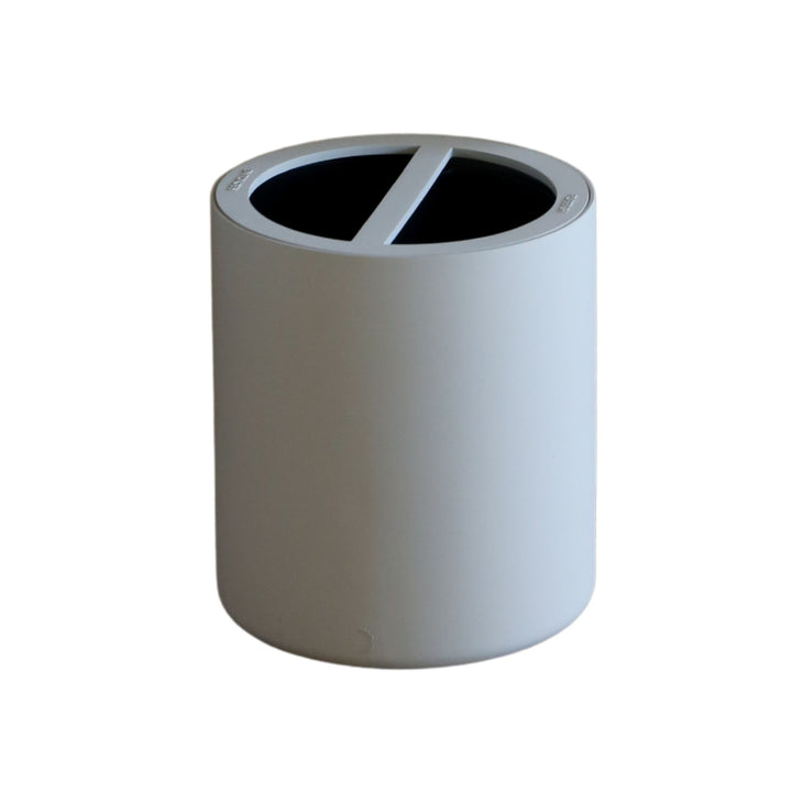 DESIGNSTUFF ARC Dual Bin, Recycle/Rubbish, Sand